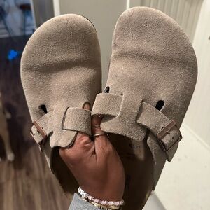 Birkenstock Boston taupe